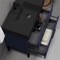 Modern Bathroom Vanity, Blue, 32